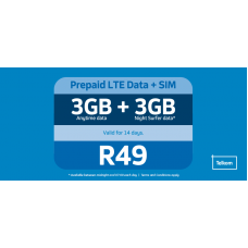 SIM Only + 6GB Telkom Data Bundle